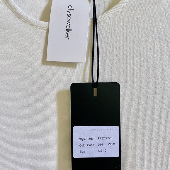 ZEYNEP ARCAY Sheer Midi Knit Dress With Sheer cut out Panels New With Ta… - Picture 16 of 16